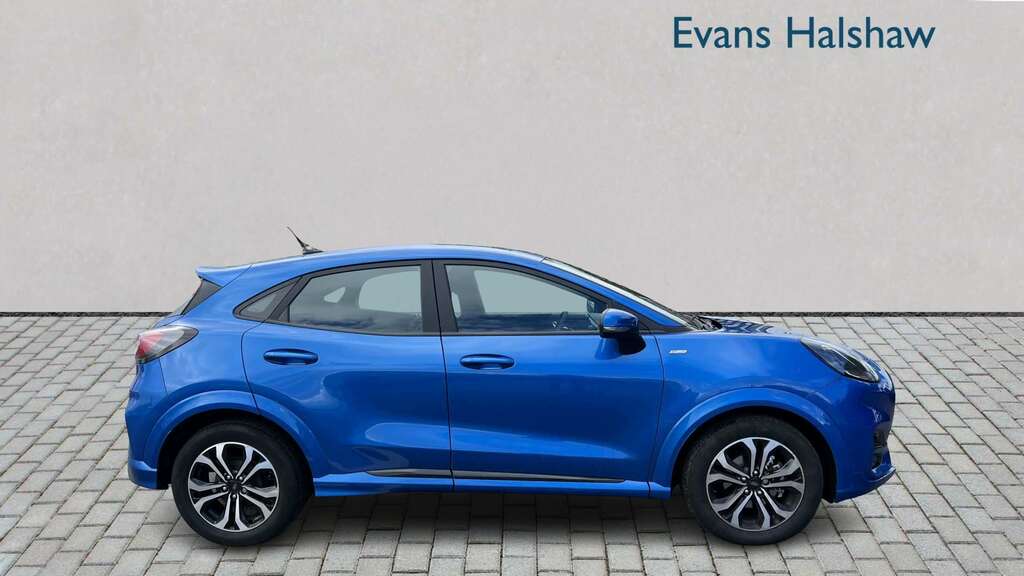 Ford Puma 1.0 Ecoboost Hybrid Mhev St-line Dct 2023 BT23FXJ Blue #3