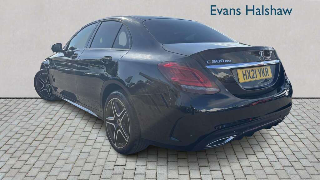 Mercedes-Benz C Class C300de Amg Line Night Ed Premium 9G-tronic 202 HX21YKR Black #2