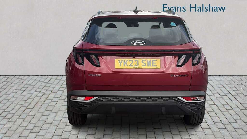 Hyundai Tucson 1.6 Tgdi 48V Mhd Se Connect 2Wd Dct 2023 YK23SWE Red #5