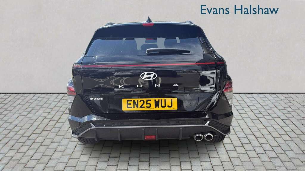 Hyundai Kona 1.6T 138 N Line 2025 EN25WUJ Black #4