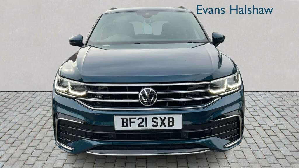 Volkswagen Tiguan 1.5 Tsi 150 R-line Dsg 2021 BF21SXB Blue #4