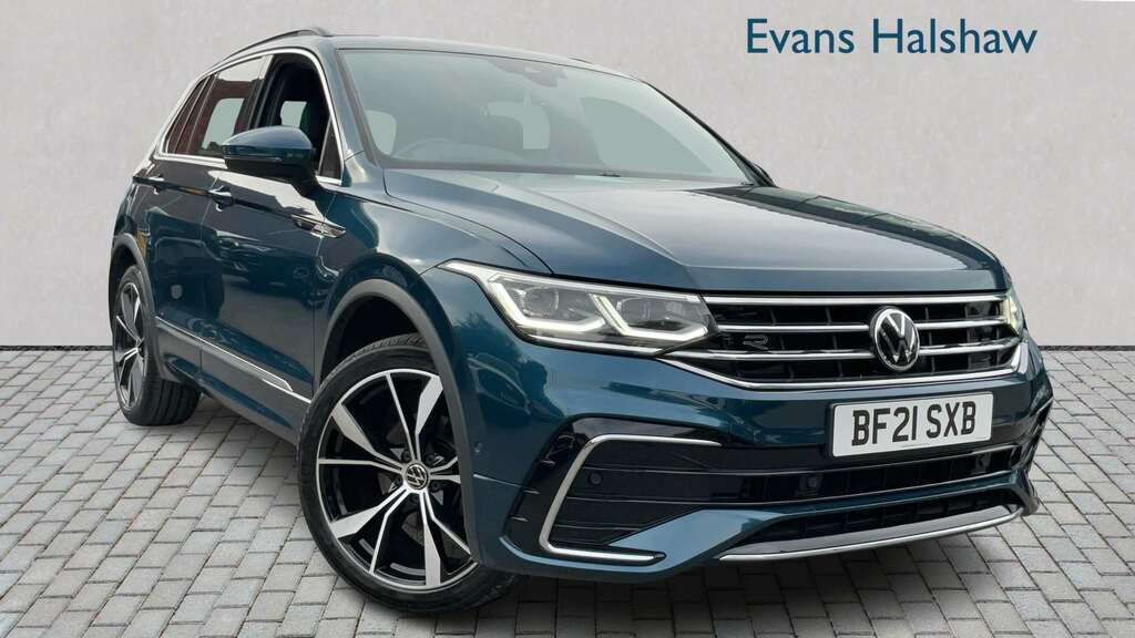 Volkswagen Tiguan 1.5 Tsi 150 R-line Dsg 2021 Blue
