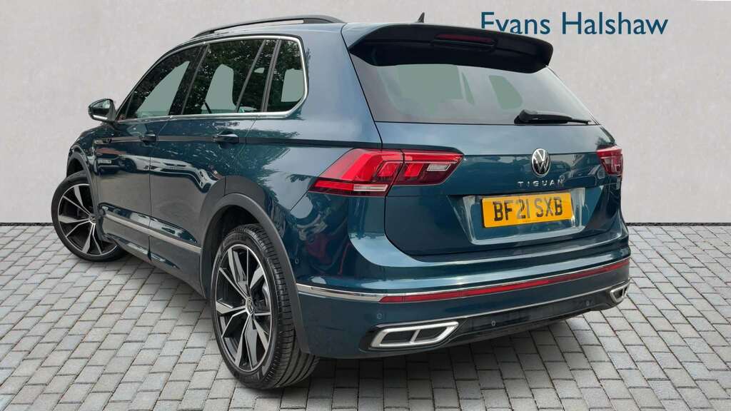 Volkswagen Tiguan 1.5 Tsi 150 R-line Dsg 2021 BF21SXB Blue #2