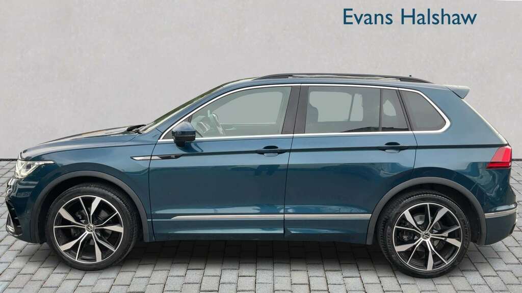 Volkswagen Tiguan 1.5 Tsi 150 R-line Dsg 2021 BF21SXB Blue #3