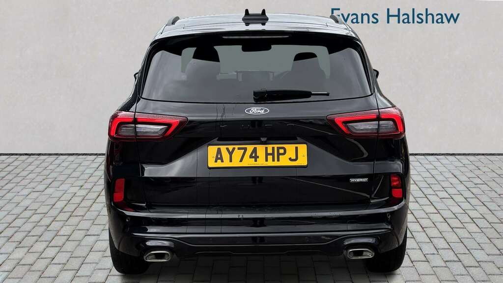 Ford Kuga 2.5 Fhev St-line Cvt 2024 AY74HPJ Black #4