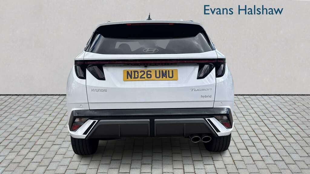 Hyundai Tucson 1.6T 239 Hybrid N Line 2026 ND26UMU White #4