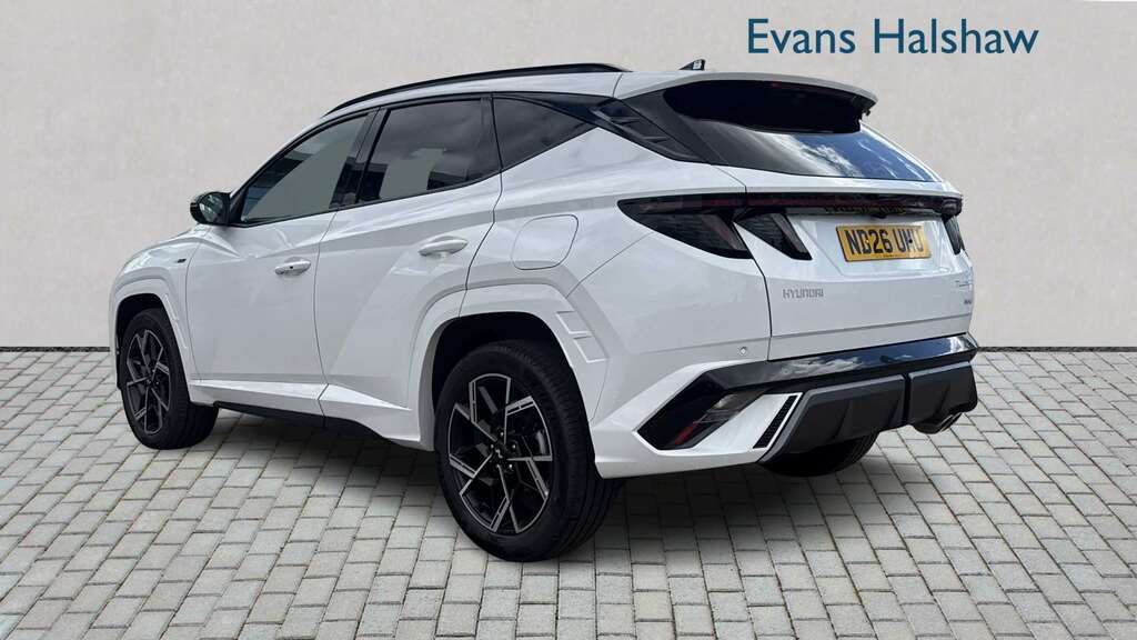 Hyundai Tucson 1.6T 239 Hybrid N Line 2026 White