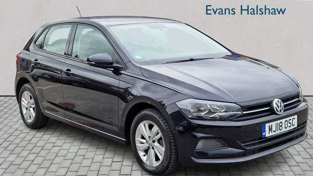 Volkswagen Polo 1.0 Se 2018 Black