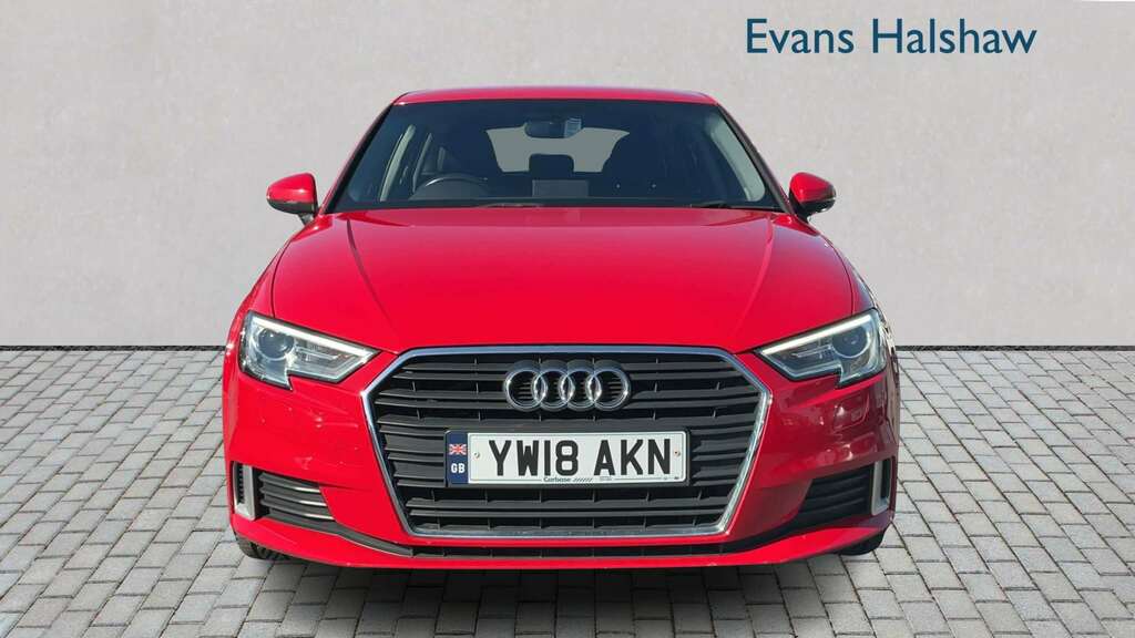 Audi A3 2.0 Tdi Sport S Tronic 7 Speed 2018 YW18AKN Red #2