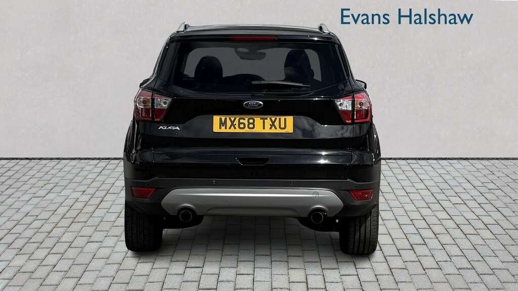 Ford Kuga 1.5 Tdci Titanium X 2Wd 2018 MX68TXU Black #4