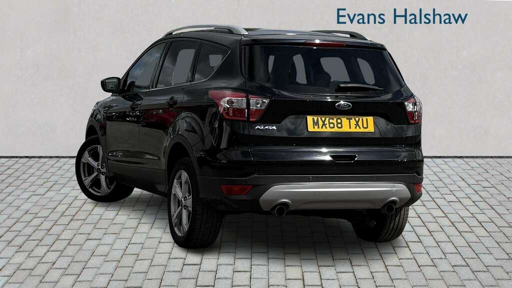 Ford Kuga 1.5 Tdci Titanium X 2Wd 2018 MX68TXU Black #2