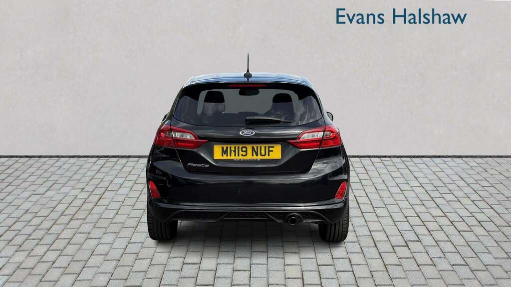 Ford Fiesta 1.0 Ecoboost St-line 2019 MH19NUF Black #2