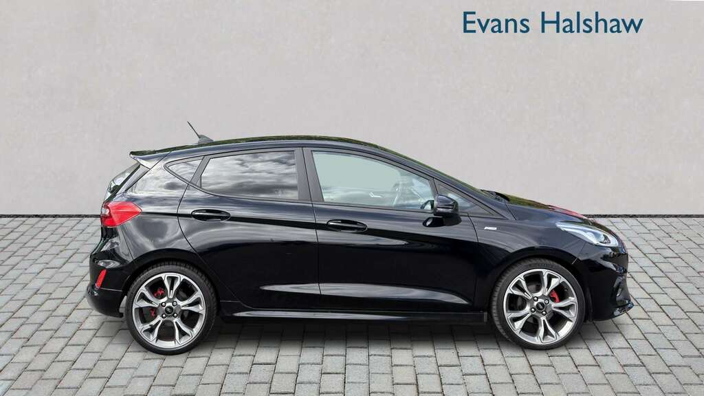 Ford Fiesta 1.0 Ecoboost St-line 2019 MH19NUF Black #3