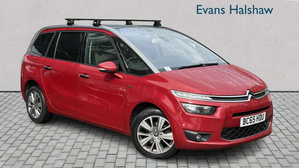 Citroen Grand C4 Picasso 1.6 Bluehdi Exclusive Eat6 2016 Red