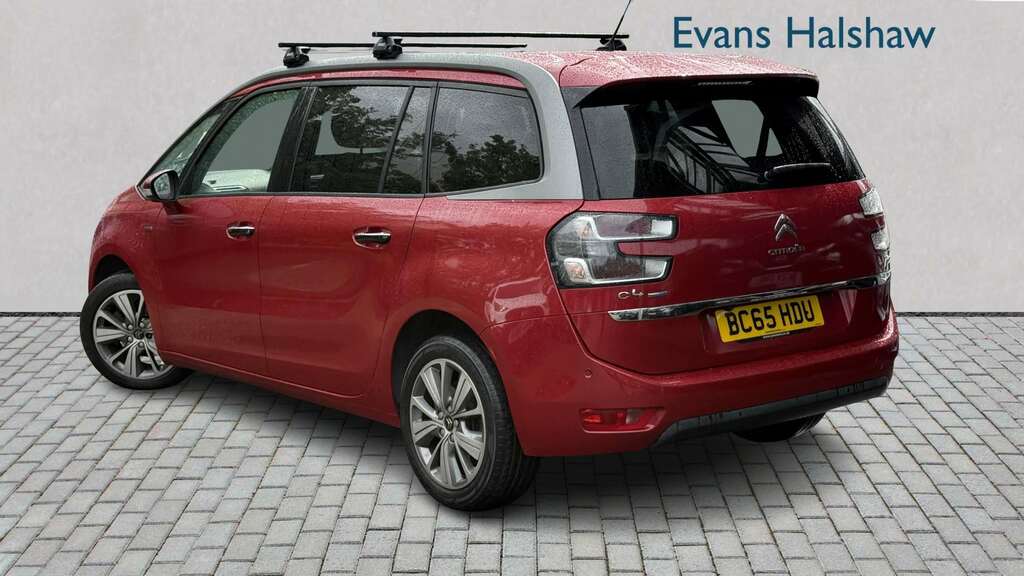 Citroen Grand C4 Picasso 1.6 Bluehdi Exclusive Eat6 2016 Red #2