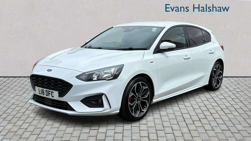 Ford Focus 1.0 Ecoboost 125 St-line X 2019 SV19HNX White #2