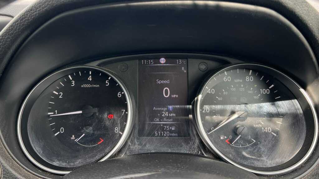 Nissan Qashqai 1.2 Dig-t Tekna 2018 HN68GGJ Black #4