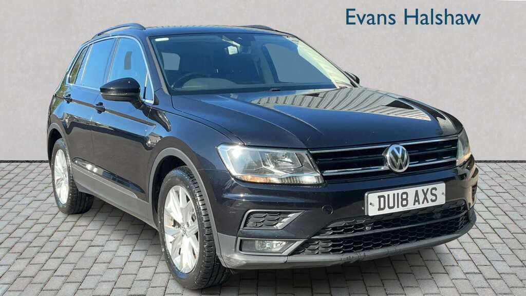 Volkswagen Tiguan 2.0 Tdi 150 Se Nav Dsg 2018 Black