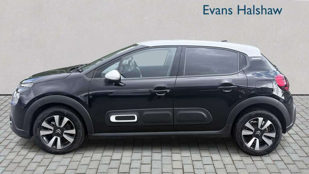 Citroen C3 1.2 Puretech 110 Plus Eat6 2024 LF73DFY Black #3