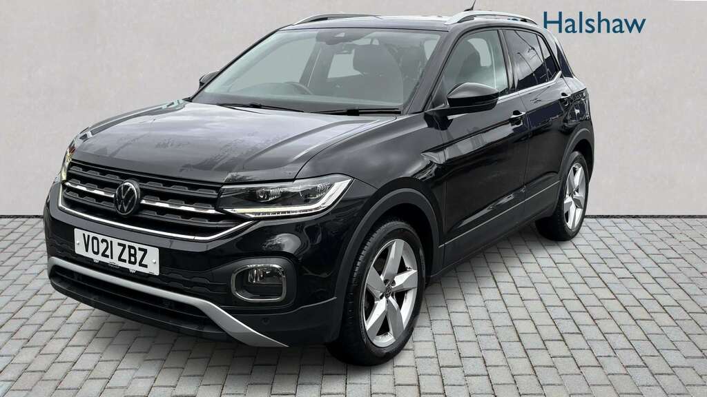 Volkswagen T-Cross 1.0 Tsi 110 Sel 2021 VO21ZBZ Black #4