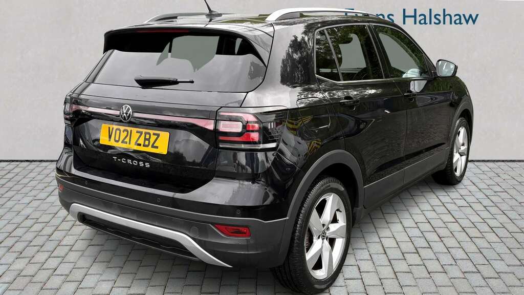 Volkswagen T-Cross 1.0 Tsi 110 Sel 2021 VO21ZBZ Black #2