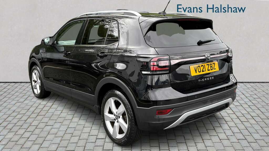 Volkswagen T-Cross 1.0 Tsi 110 Sel 2021 VO21ZBZ Black #3