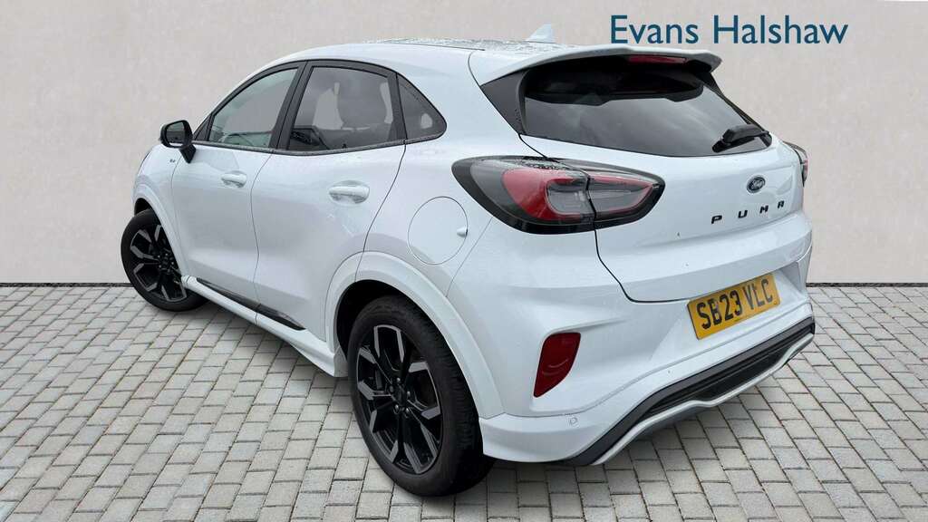 Ford Puma 1.0 Ecoboost Hybrid Mhev St-line X 2023 SB23VLC White #2