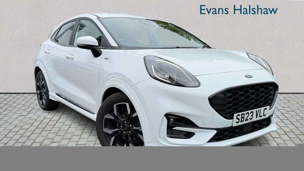 Ford Puma 1.0 Ecoboost Hybrid Mhev St-line X 2023 White