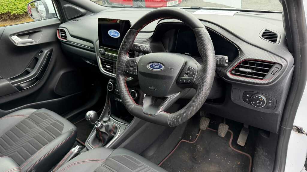 Ford Puma 1.0 Ecoboost Hybrid Mhev St-line X 2023 SB23VLC White #5