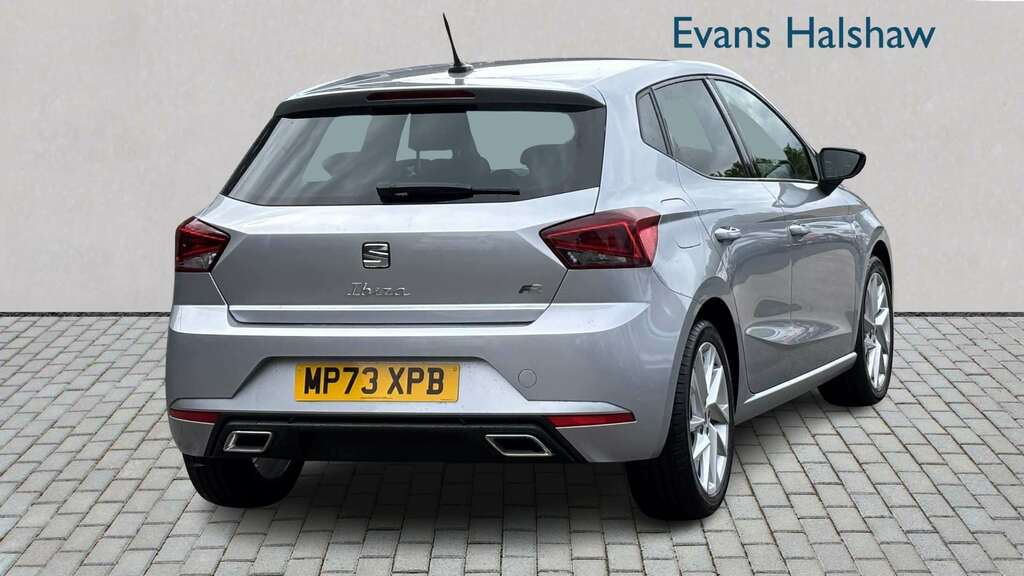 Seat Ibiza 1.0 Tsi 110 Fr Dsg 2023 MP73XPB Silver #6
