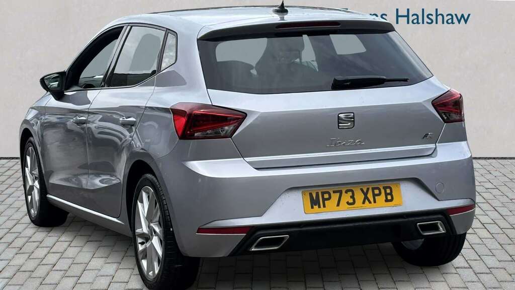 Seat Ibiza 1.0 Tsi 110 Fr Dsg 2023 MP73XPB Silver #4