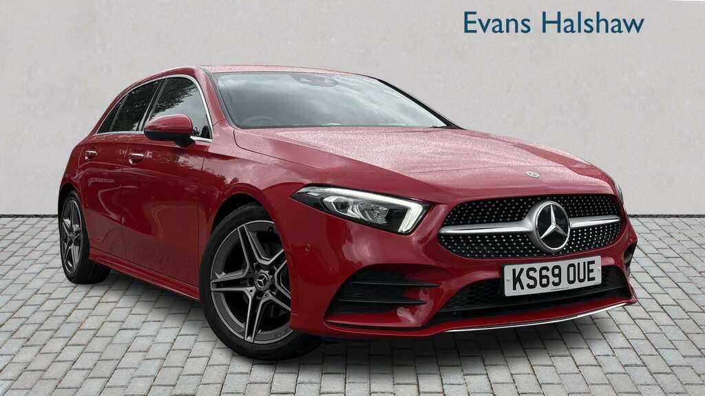 Mercedes-Benz A Class A180d Amg Line Premium 2019 Red