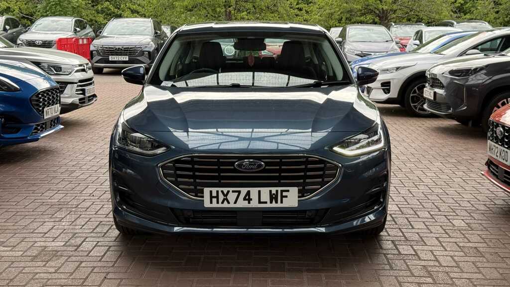 Ford Focus 1.0 Ecoboost Hybrid Mhev Titanium 2024 Blue #3