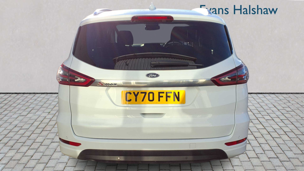 Ford S-Max 2.0 Ecoblue Titanium 2021 White #4