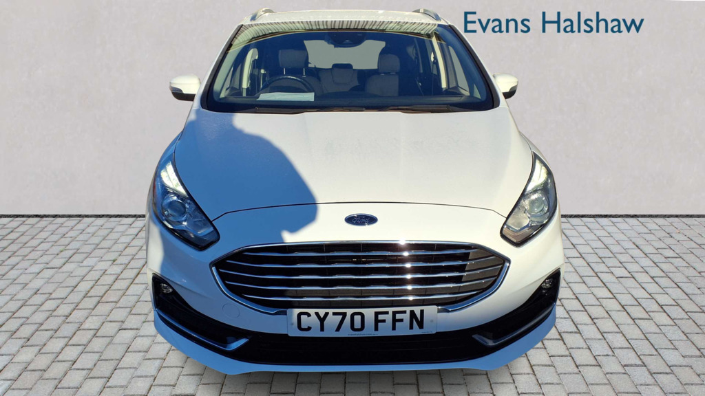 Ford S-Max 2.0 Ecoblue Titanium 2021 White #3