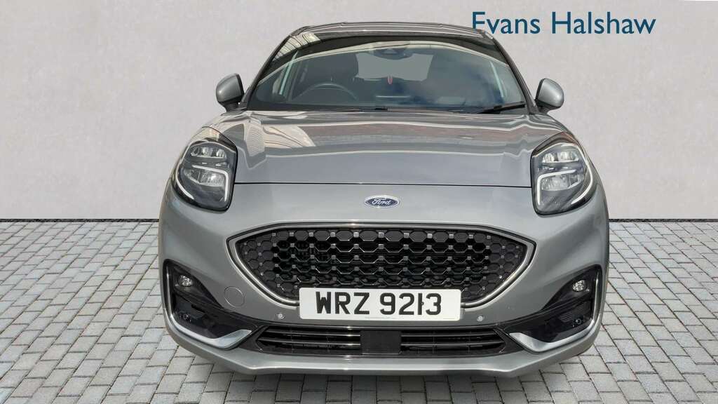Ford Puma 1.0 Ecoboost Hybr Mhev 155 St-line Vignale Dct WRZ9213 Silver #3