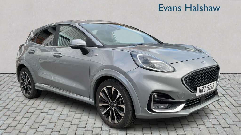 Ford Puma 1.0 Ecoboost Hybr Mhev 155 St-line Vignale Dct Silver