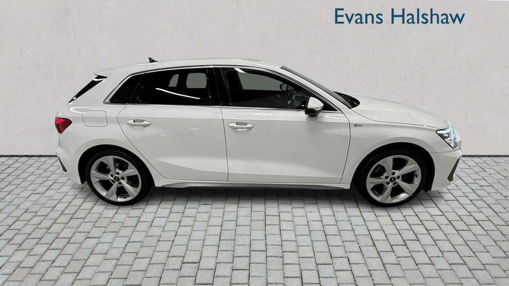 Audi A3 35 Tdi S Line S Tronic 2023 YC73GGF White #3