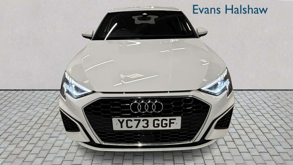 Audi A3 35 Tdi S Line S Tronic 2023 YC73GGF White #4