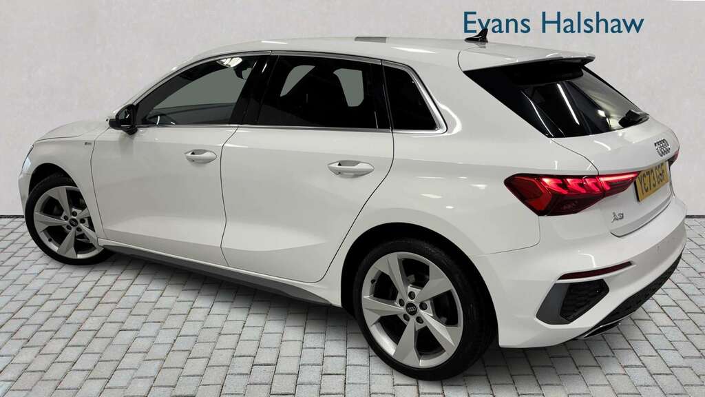 Audi A3 35 Tdi S Line S Tronic 2023 YC73GGF White #2