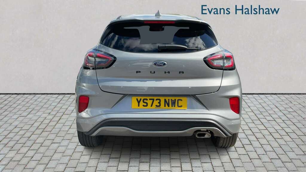 Ford Puma 1.0 Ecoboost Hybrid Mhev St-line X Dct 2023 YS73NWC Silver #4