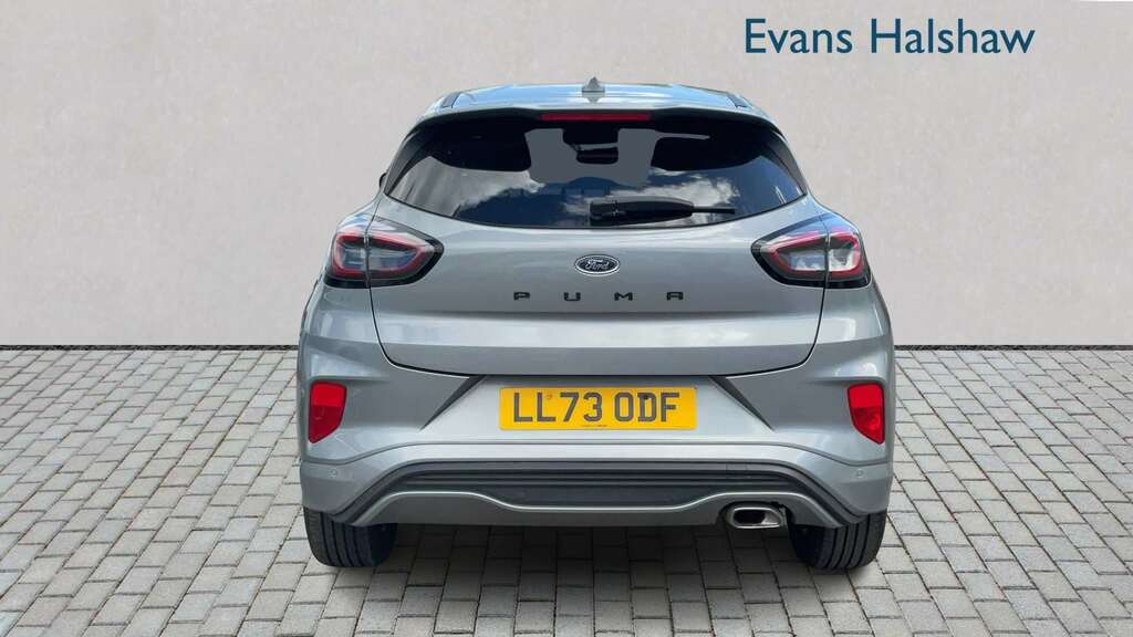 Ford Puma 1.0 Ecoboost Hybrid Mhev St-line X Dct 2023 LL73ODF Silver #5