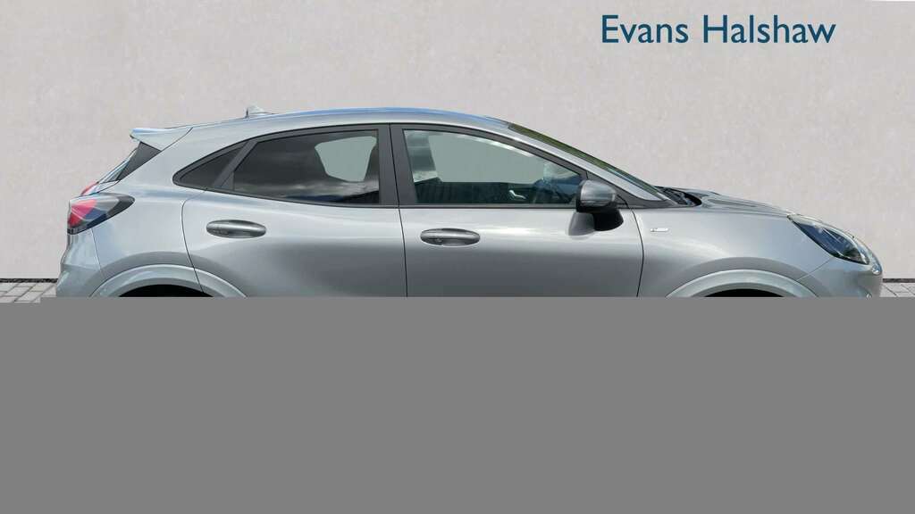 Ford Puma 1.0 Ecoboost Hybrid Mhev St-line X Dct 2023 LL73ODF Silver #3