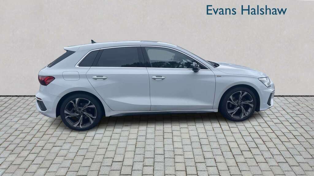 Audi A3 30 Tfsi S Line 2023 BG23CCK White #2
