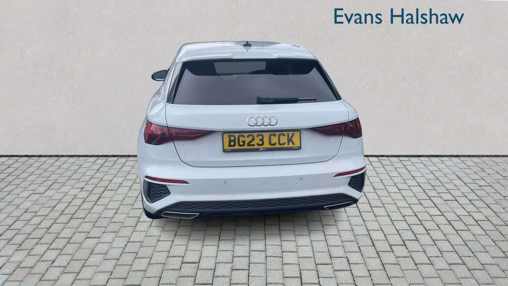 Audi A3 30 Tfsi S Line 2023 BG23CCK White #3
