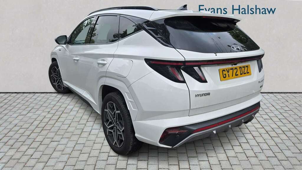 Hyundai Tucson 1.6 Tgdi Hybrid 230 N Line S 2Wd 2022 GY72DZZ White #2