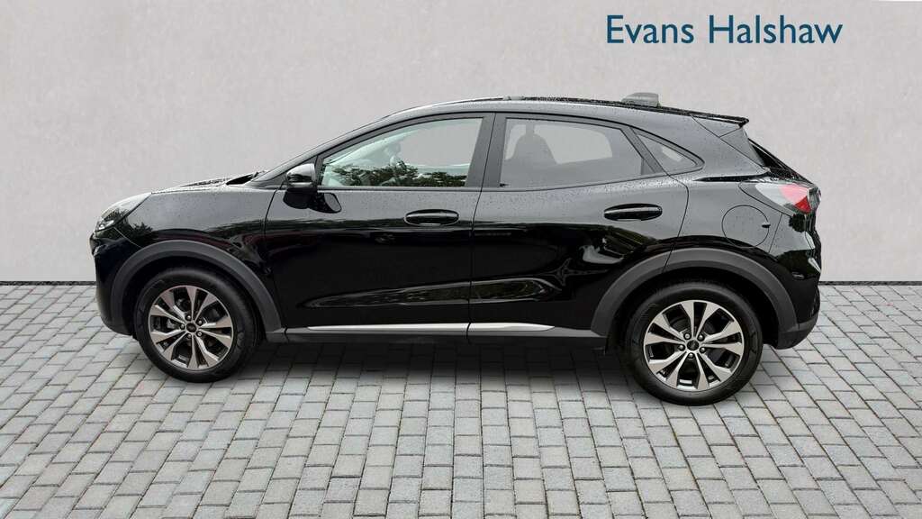 Ford Puma 1.0 Ecoboost Hybrid Mhev Titanium 2025 DK75HZA Black #3