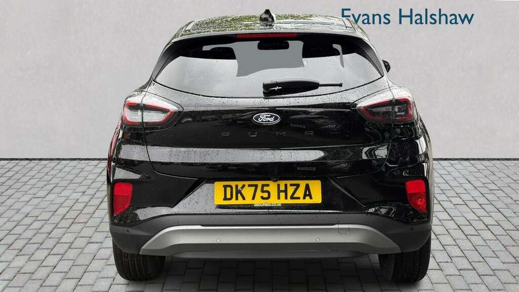 Ford Puma 1.0 Ecoboost Hybrid Mhev Titanium 2025 DK75HZA Black #6