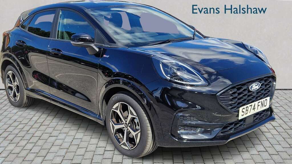 Ford Puma 1.0 Ecoboost Hybrid Mhev St-line Dct 2024 Black