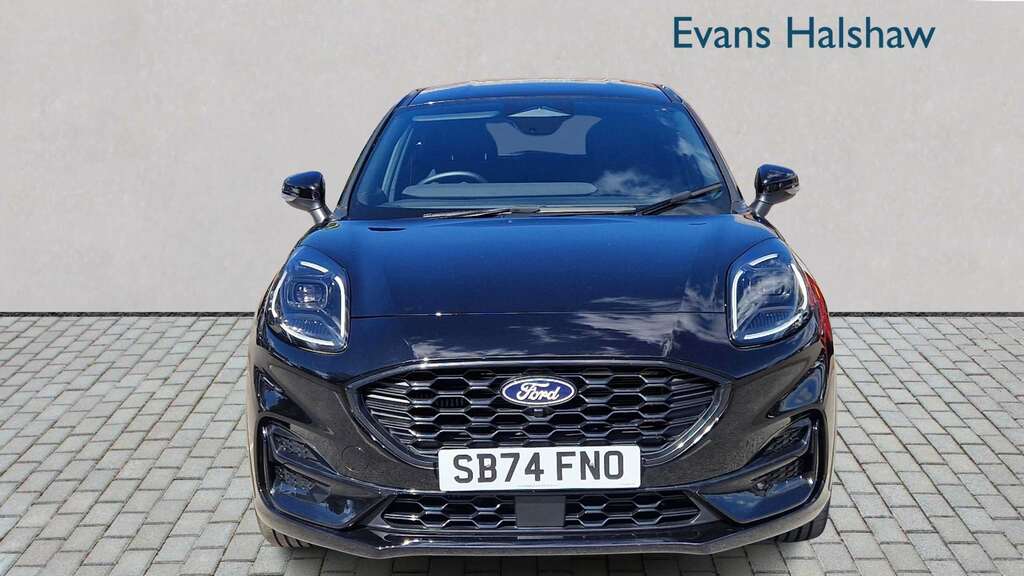 Ford Puma 1.0 Ecoboost Hybrid Mhev St-line Dct 2024 SB74FNO Black #4